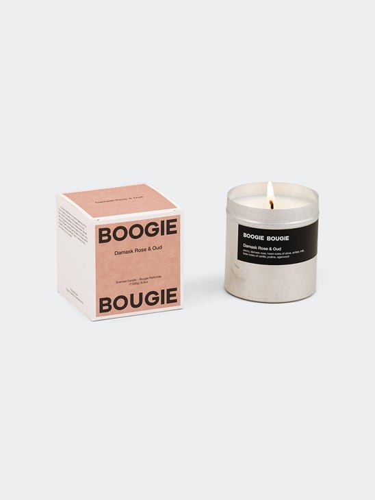 Boogie Bougie Scented Candle Damask Rose & Oud