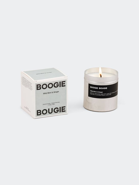 Boogie Bougie Scented Candle Wild Mint & Ginger