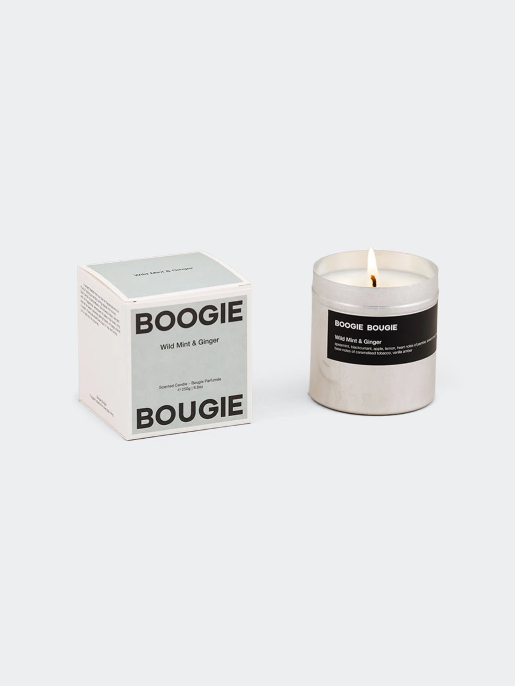 Boogie Bougie Scented Candle Wild Mint & Ginger