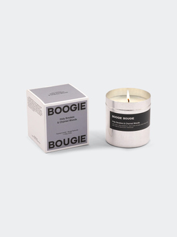 Boogie Bougie Scented Candle Holy Smokes & Charred Woods